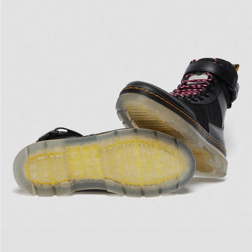 π€ππ©· ATMOS X DR MARTENS COMBS TECH ATMOS BLACK BOOTS MENS 8 WMNS 9 ππ©·π€ - Picture 12 of 16